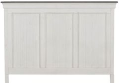 Liberty Furniture Allyson Park Wire Brushed White Queen Panel Headboard