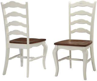 homestyles® French Countryside Set of 2 Off-White Dining Chairs