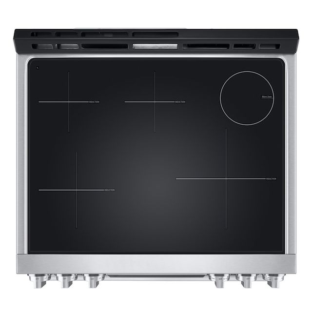LG  STUDIO  Self-Cleaning Air Fry Convection Oven Slide-in Electric Range (Stainless Steel)-2