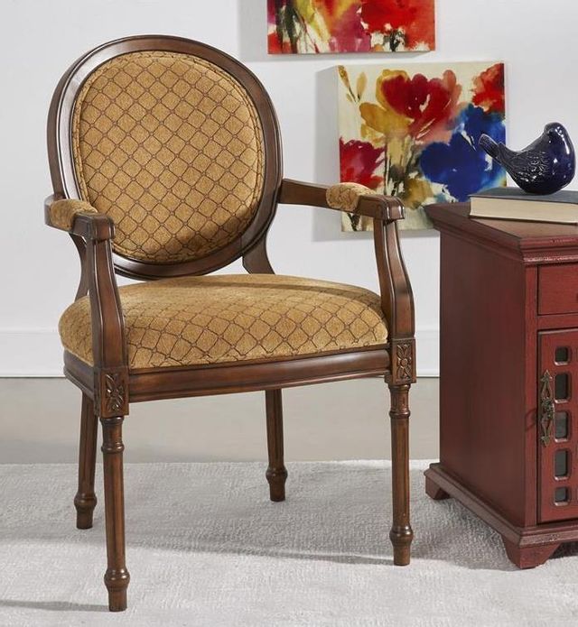 Coast2Coast Home™ Tan/Warm Brown Accent Chair-2