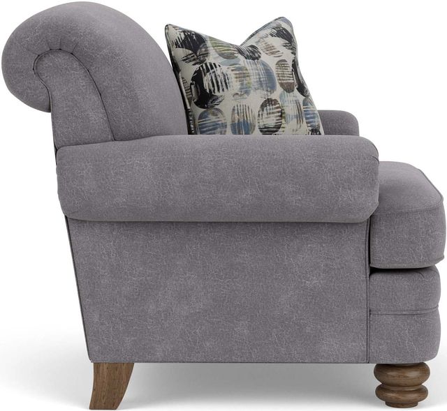 Flexsteel® Bay Bridge Gray Charcoal Chair 2