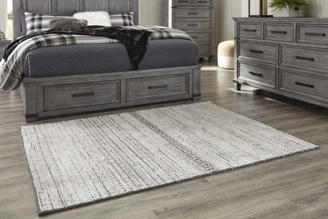 Signature Design by Ashley® Wimgrove Taupe/Charcoal Medium Rug-3