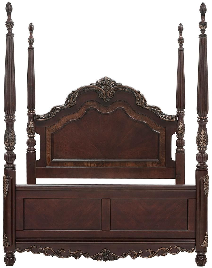 Homelegance® Deryn Park Queen Poster Bed | BlvdHome