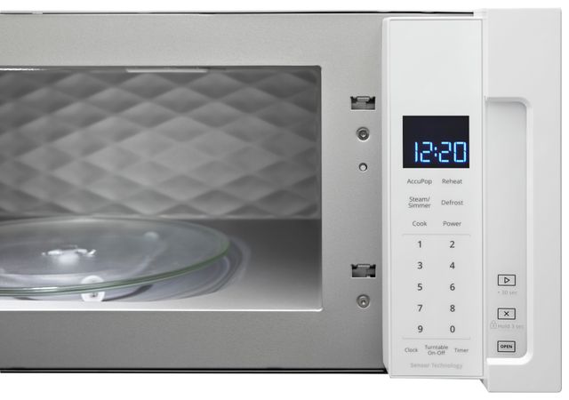 Whirlpool® 1.1 Cu. Ft. White Over The Range Microwave 4
