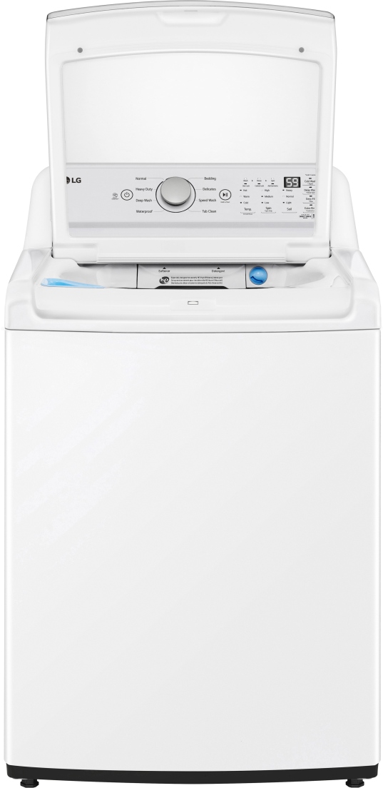 LG 4.8 Cu. Ft. White Top Load Washer | Big Sandy Superstore | Furniture ...