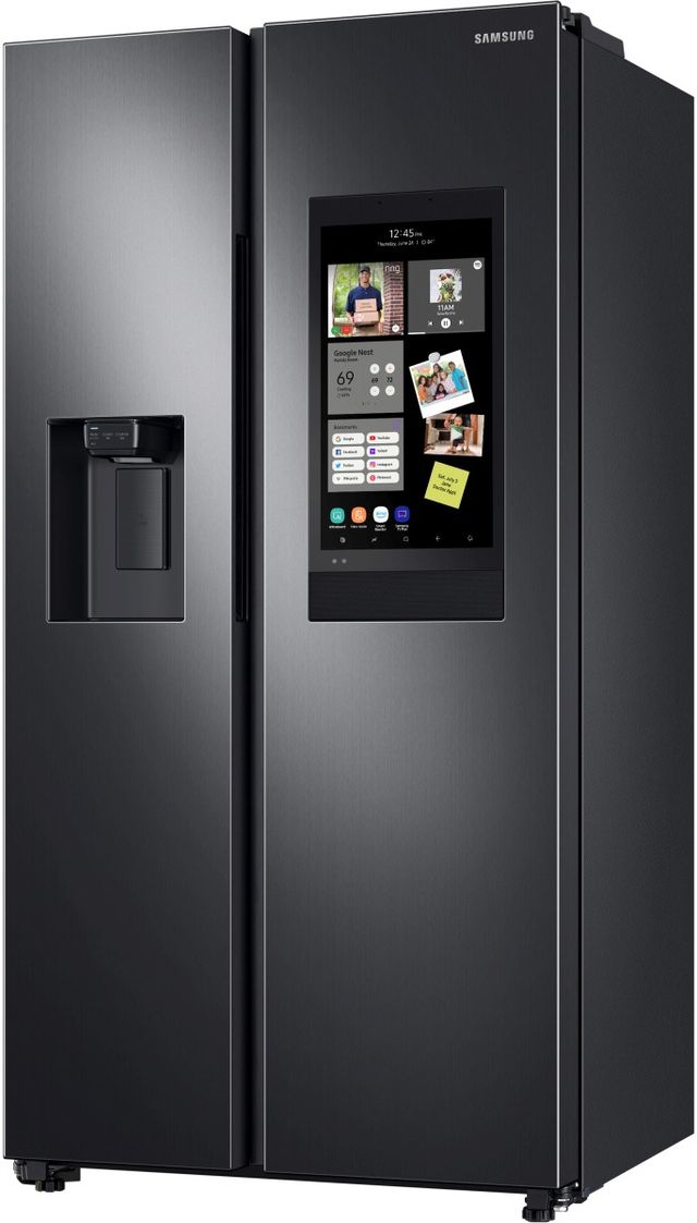 Samsung 26.7 Cu. Ft. Black Stainless Steel Standard Depth Side-by-Side Refrigerator 4