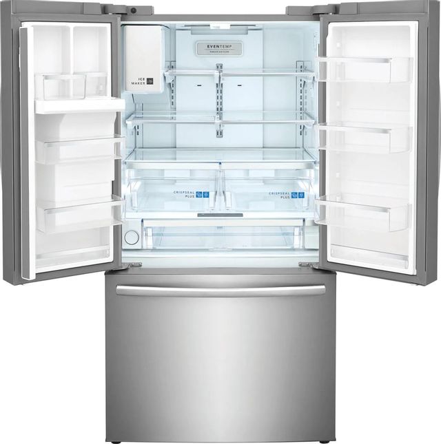Frigidaire Gallery® 27.8 Cu. Ft. Smudge-Proof® Stainless Steel French Door Refrigerator 1