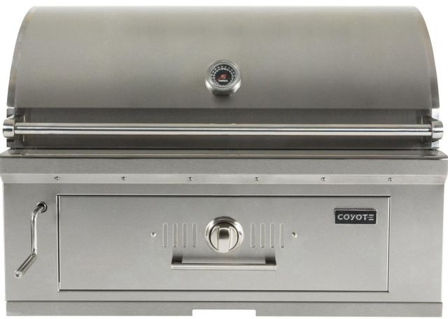 Coyote Outdoor Living 36" Stainless Steel Built In Charcoal Grill