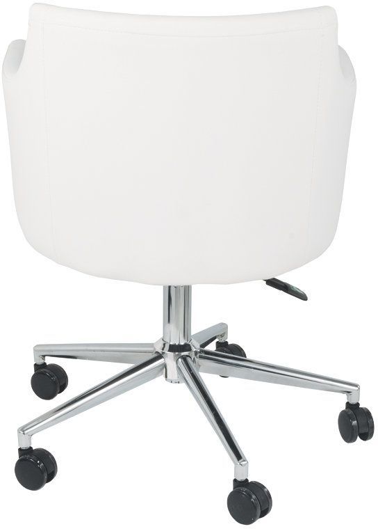 Signature Design by Ashley® Baraga White Home Office Swivel Desk Chair 2