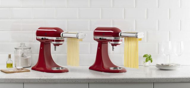 KitchenAid® 2-Piece Stainless Steel Pasta Cutter Set Stand Mixer Attachment 2