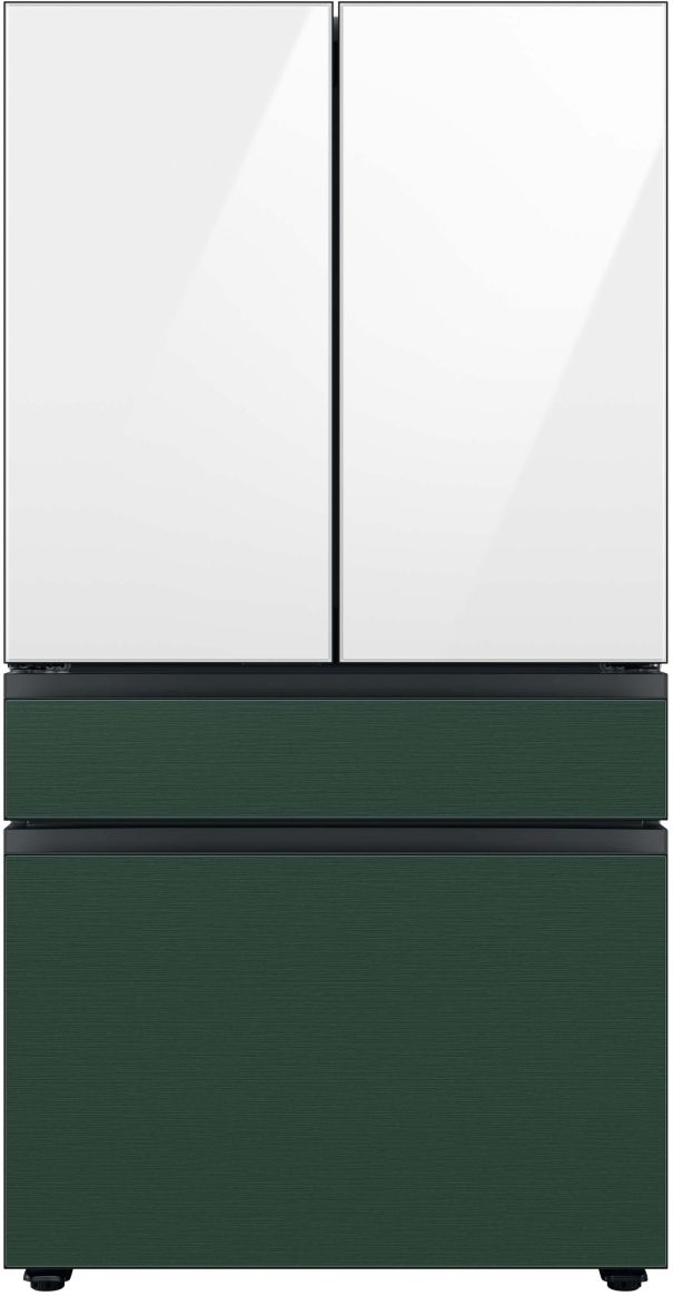 Samsung Bespoke 36" Emerald Green Steel French Door Refrigerator Bottom Panel 12