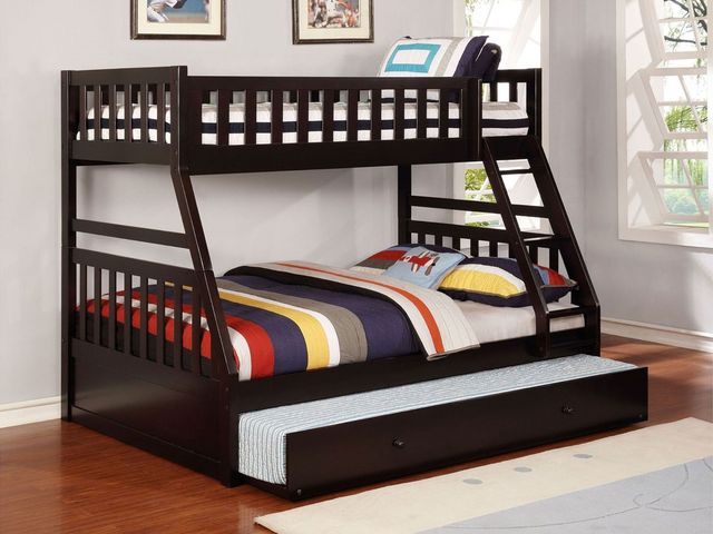 Lincoln Twin/Full Bunkbed with Trundle-0