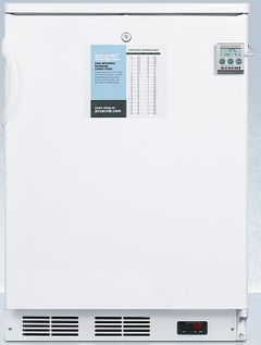 Accucold® by Summit® PLUS2 Series 5.5 Cu. Ft. White Compact Refrigerator
