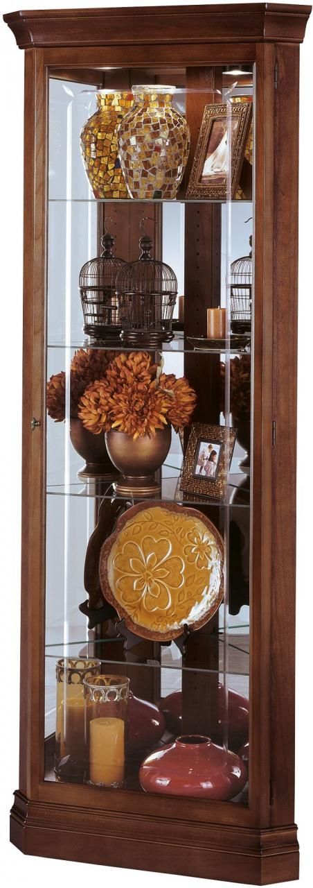 Howard Miller® Lynwood Windsor Cherry Curio Cabinet