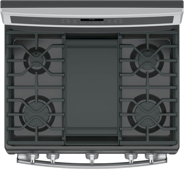 GE Profile™ Series 30" Stainless Steel Free Standing Gas Double Oven Convection Range 21