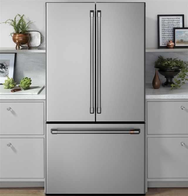 Café™ 23.1 Cu. Ft. Stainless Steel Counter Depth French Door Refrigerator 7