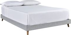 Signature Design by Ashley® Tannally Beige Twin Upholstered Platform Bed