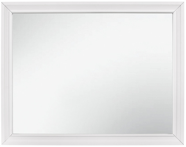 Luster White Mirror 0
