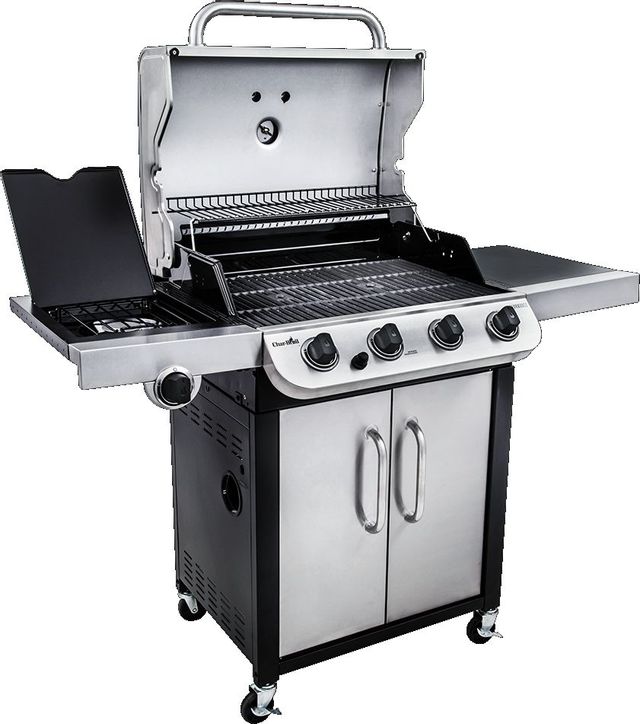 Char-Broil® Performance Series™ 53.1” Gas Grill-Black with Stainless Steel 1