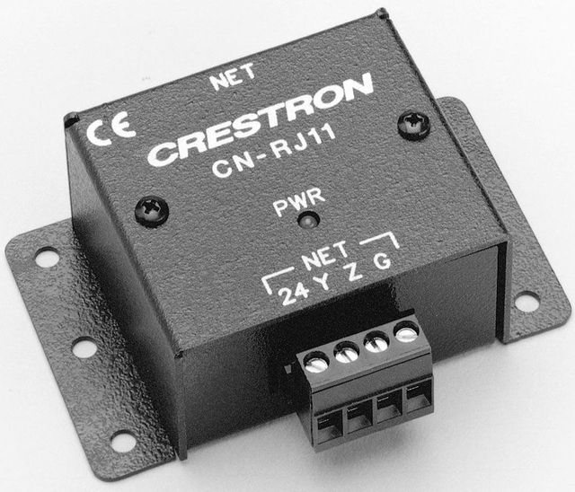 Crestron® 4 Wire to RJ11 Cresnet Converter 1