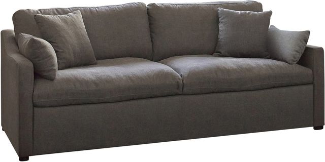 Coaster® Contrary Charcoal Reversible Cushion Sofa