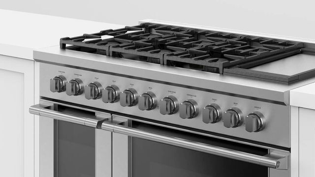Fisher & Paykel Series 7 48" Stainless Steel Pro Style Gas Range 3