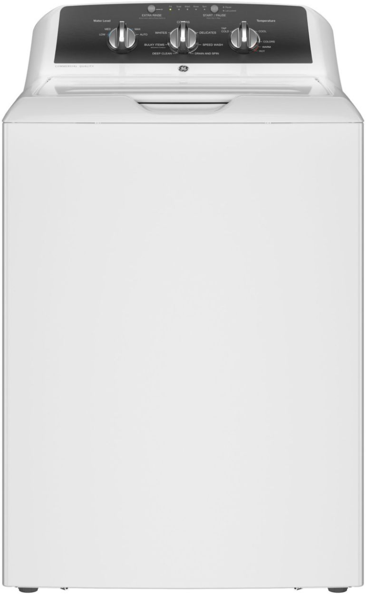 GE® 4.3 Cu. Ft White Top Load Washer