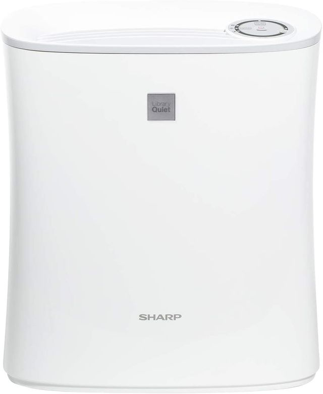 Sharp® 15.8" White Air Purifier-0
