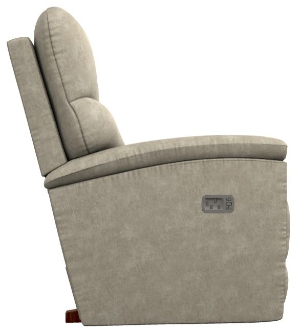 La Z Boy® Trouper Stucco Power Rocking Recliner With Headrest Blvdhome 7769