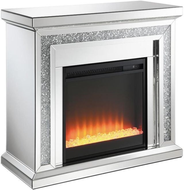 Coaster® Mirror Freestanding Fireplace