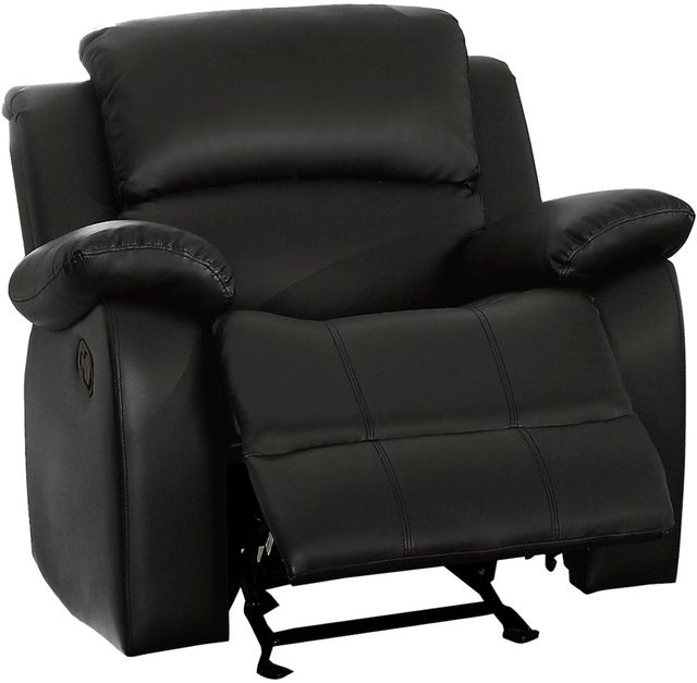 Homelegance® Clarkdale Black Glider Reclining Chair