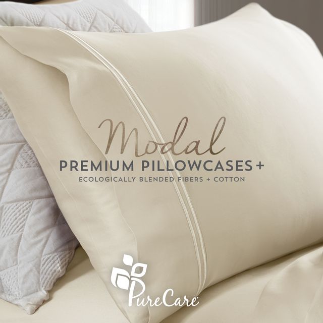 PureCare® Elements™ Premium Modal® Light Blue Standard Pillowcase Set 6
