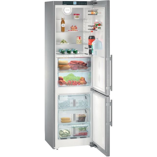 Liebherr 11.9 Cu. Ft. Bottom Freezer Refrigerator-Stainless Steel-1