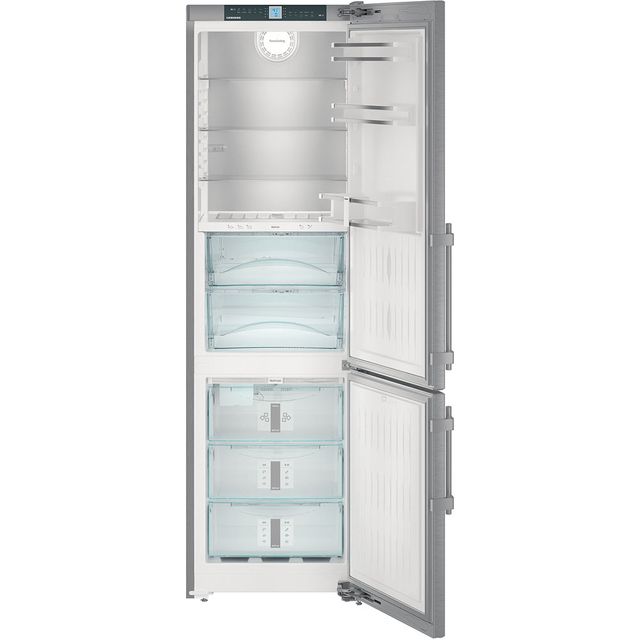Liebherr 11.9 Cu. Ft. Bottom Freezer Refrigerator-Stainless Steel-2