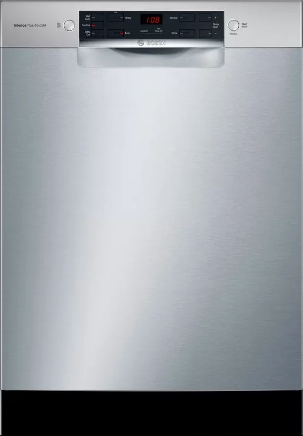 Bosch 300 Series 24" Stainless Steel Built In Dishwasher