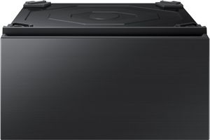 Samsung Bespoke 27" Brushed Black Laundry Pedestal
