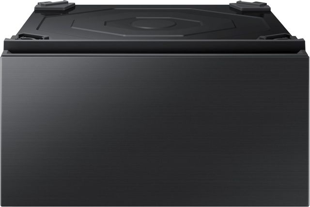 Samsung Bespoke 27" Brushed Black Laundry Pedestal
