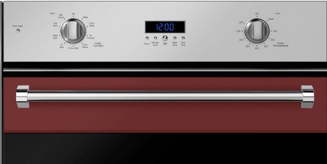 Viking® 3 Series 30" Reduction Red Single Electric Wall Oven 1