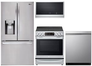 LG Slide-In Electric Kitchen Package
