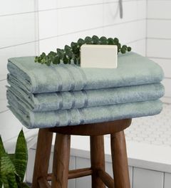 Bamboo Bath Towel - Ocean Mist