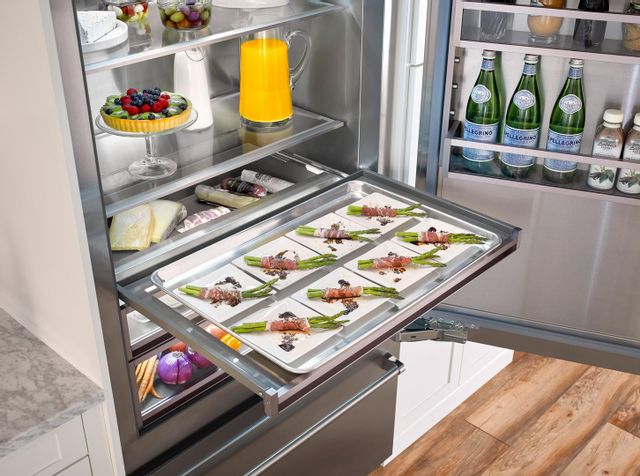 BlueStar® 22.4 Cu. Ft. Stainless Steel Bottom Freezer Refrigerator 5