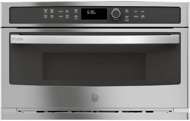 GE Profile™ 1.7 Cu. Ft. Stainless Steel Built In Microwave/Convection 18