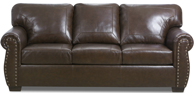 Lane® Home Furnishings 2075 Alden Chestnut Leather Sofa-1