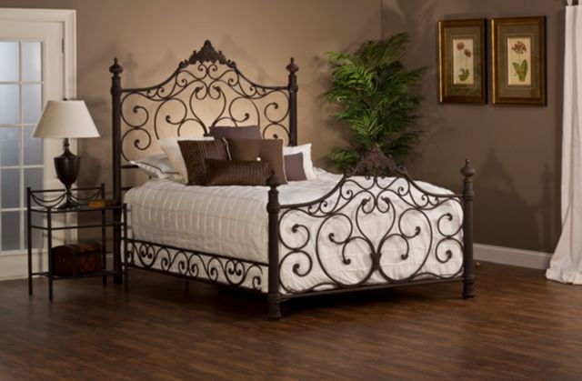 Hillsdale Furniture Baremore Antique Brown Queen Bed-0
