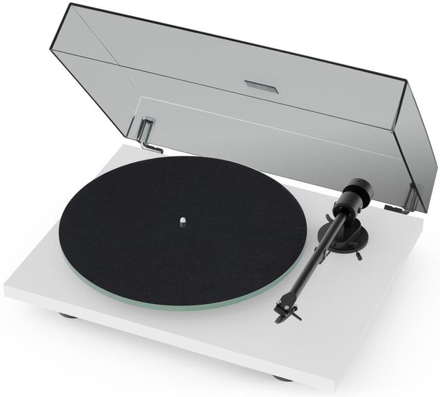 Pro-Ject T1 Gloss White Turntable 1