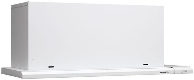 Broan® Elite 15000 Series Silhouette® 36" White Slide Out Under Cabinet Range Hood
