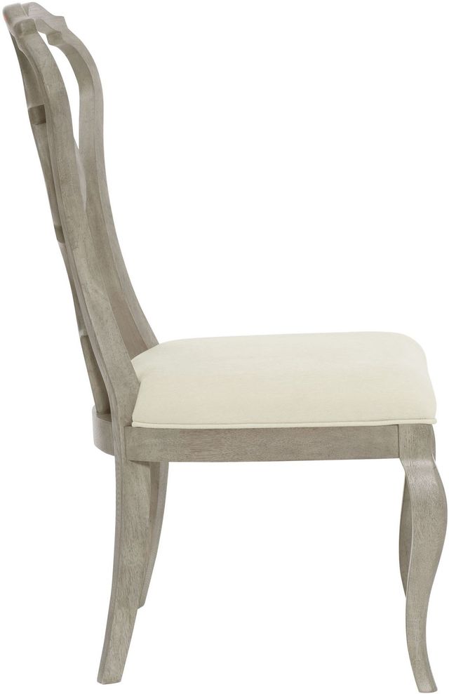 Bernhardt Marquesa Gray Cashmere Side Chair 1