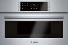 Bosch 800 Series 30" Stainless Steel Built In Speed Oven-HMC80252UC