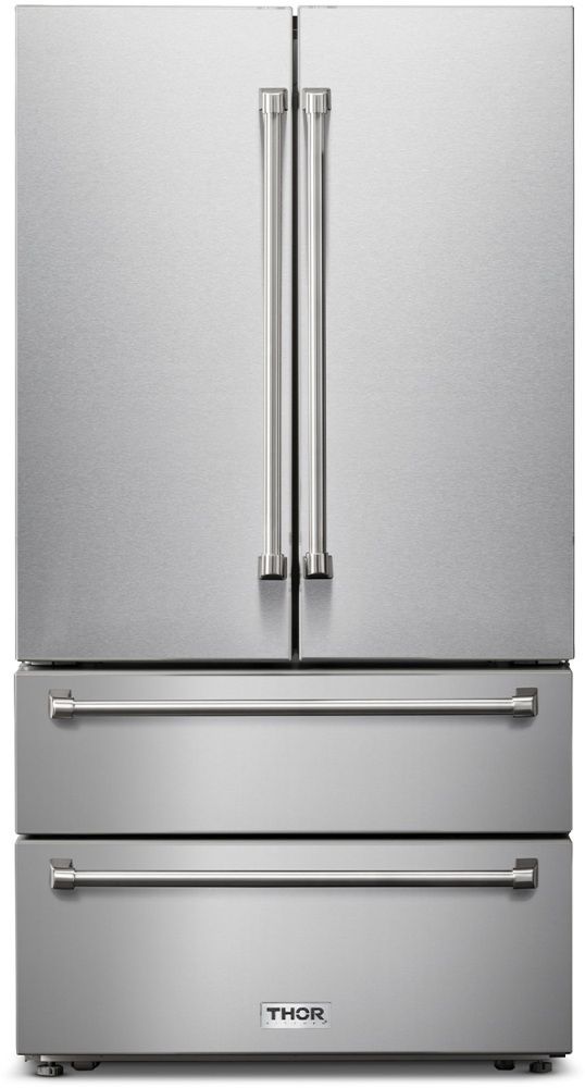 Thor Kitchen® Professional 22.5 Cu. Ft. Stainless Steel Built In French Door Refrigerator