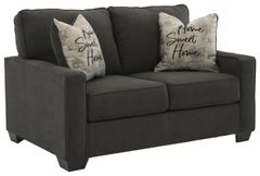 Signature Design By Ashley® Lucina Charcoal Loveseat